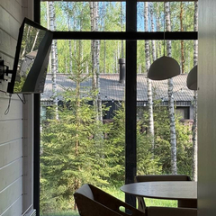 Дом Лесной с сауной и чаном Лес_Озеро_Дом, Московская область