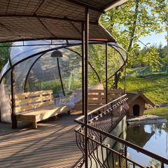 Дом Лесной с сауной и чаном Лес_Озеро_Дом, Московская область