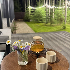 Дом Лесной с сауной и чаном Лес_Озеро_Дом, Московская область