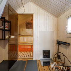 Дом House с баней Лес_Озеро_Дом, Московская область