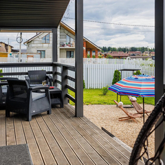 Дом House с баней Лес_Озеро_Дом, Московская область