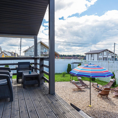 Дом House с баней Лес_Озеро_Дом, Московская область