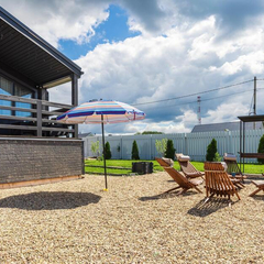 Дом House с баней Лес_Озеро_Дом, Московская область