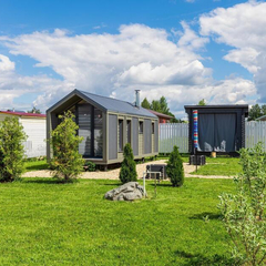 Дом House с баней Лес_Озеро_Дом, Московская область