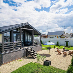 Дом House с баней Лес_Озеро_Дом, Московская область