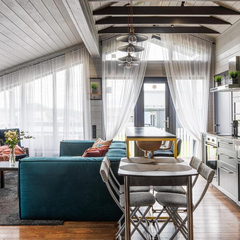 Дом House с баней Лес_Озеро_Дом, Московская область