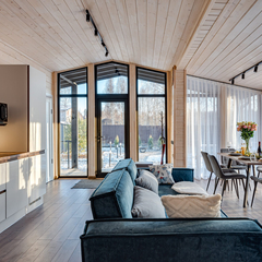 Шале с саунoй и камином Лес_Озеро_Дом, Московская область