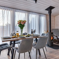 Шале с саунoй и камином Лес_Озеро_Дом, Московская область