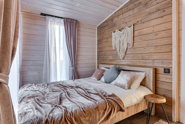 с саунoй и камином Лес_Озеро_Дом — фото 3