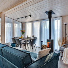 Шале с саунoй и камином Лес_Озеро_Дом, Московская область