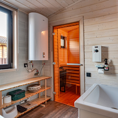 Шале с саунoй и камином Лес_Озеро_Дом, Московская область