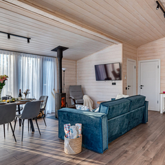 Шале с саунoй и камином Лес_Озеро_Дом, Московская область