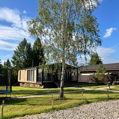 Шале с саунoй и камином Лес_Озеро_Дом, Московская область