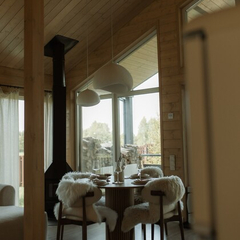 Дом Cozy home с сауной и камином Лес_Озеро_Дом, Московская область