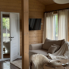 Дом Cozy home с сауной и камином Лес_Озеро_Дом, Московская область