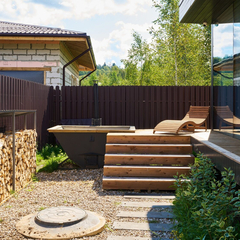 Дом Панорама Ривер 24 маленький Лес_Озеро_Дом, Московская область