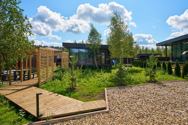 Панорама Ривер 24 маленький Лес_Озеро_Дом — фото 1