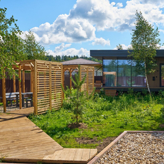 Дом Панорама Ривер 24 маленький Лес_Озеро_Дом, Московская область