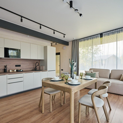 Дом Панорама Ривер 24 маленький Лес_Озеро_Дом, Московская область