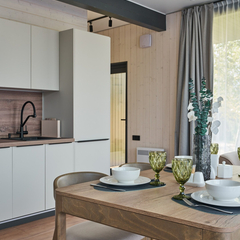 Дом Панорама Ривер 24 маленький Лес_Озеро_Дом, Московская область