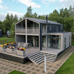 Дом Опен большой Лес_Озеро_Дом, Московская область