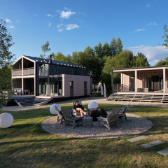 Дом Опен большой Лес_Озеро_Дом, Московская область