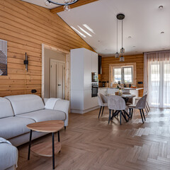 Дом Family в поселке с инфраструктурой, Московская область