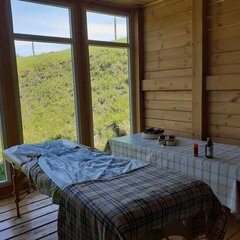 Туристическо-оздоровительный комплекс Шале Прискальный, Манжерок, Республика Алтай