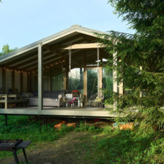 Гостевой дом Хижины СНТ Северная жемчужина, Ленинградская область