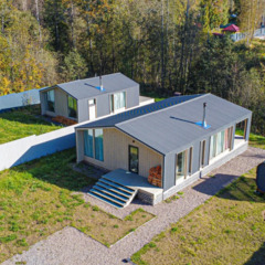 Гостевой дом Хижины СНТ Северная жемчужина, Ленинградская область