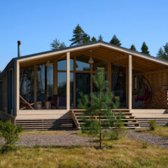 Гостевой дом Хижины СНТ Северная жемчужина, Ленинградская область