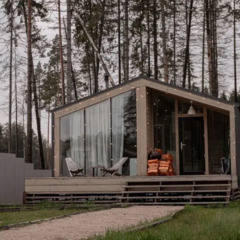 Гостевой дом Хижины СНТ Северная жемчужина, Ленинградская область