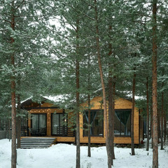 Гостевой дом Хижины СНТ Северная жемчужина, Ленинградская область