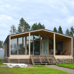 Гостевой дом Хижины СНТ Северная жемчужина, Ленинградская область