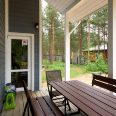 Гостевой дом Хижины СНТ Северная жемчужина, Ленинградская область