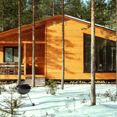 Гостевой дом Хижины СНТ Северная жемчужина, Ленинградская область