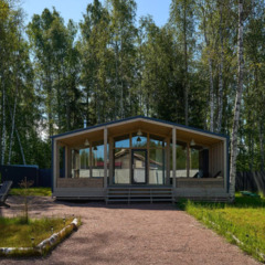 Гостевой дом Хижины СНТ Северная жемчужина, Ленинградская область