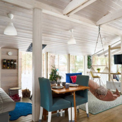 Гостевой дом Хижины СНТ Северная жемчужина, Ленинградская область