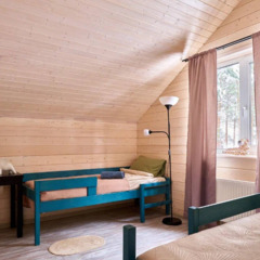 Гостевой дом Хижины СНТ Северная жемчужина, Ленинградская область