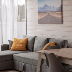 Гостевой дом Хижины СНТ Северная жемчужина, Ленинградская область