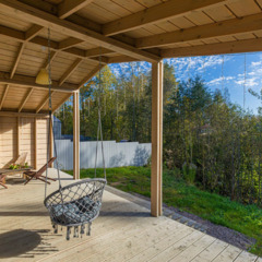 Гостевой дом Хижины СНТ Северная жемчужина, Ленинградская область