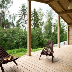 Гостевой дом Хижины СНТ Северная жемчужина, Ленинградская область