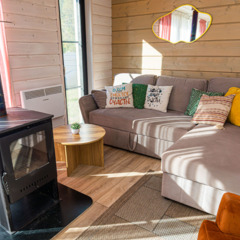 Гостевой дом Хижины СНТ Северная жемчужина, Ленинградская область