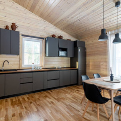 Гостевой дом Хижины СНТ Северная жемчужина, Ленинградская область