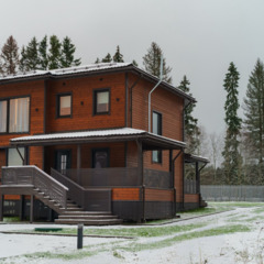 Гостевой дом Хижины СНТ Северная жемчужина, Ленинградская область