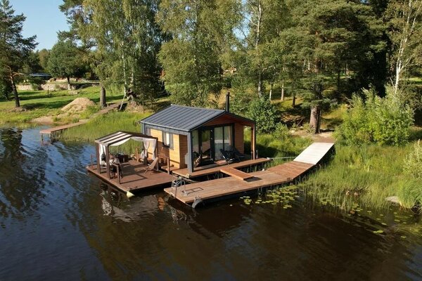 Наедине — дома на воде — фото 4