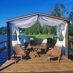 Дом Наедине — дома на воде, Ленинградская область