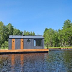 Дом Наедине — дома на воде, Ленинградская область