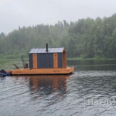 Дом Наедине — дома на воде, Ленинградская область