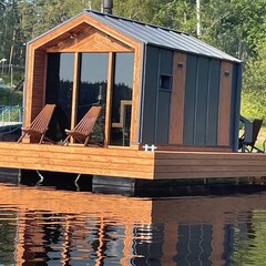 Дом Наедине — дома на воде, Ленинградская область
